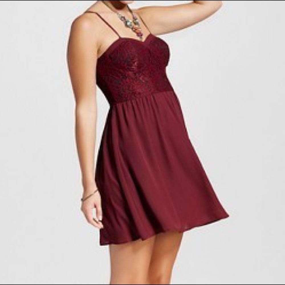 Xhilaration Lace Cup Dress